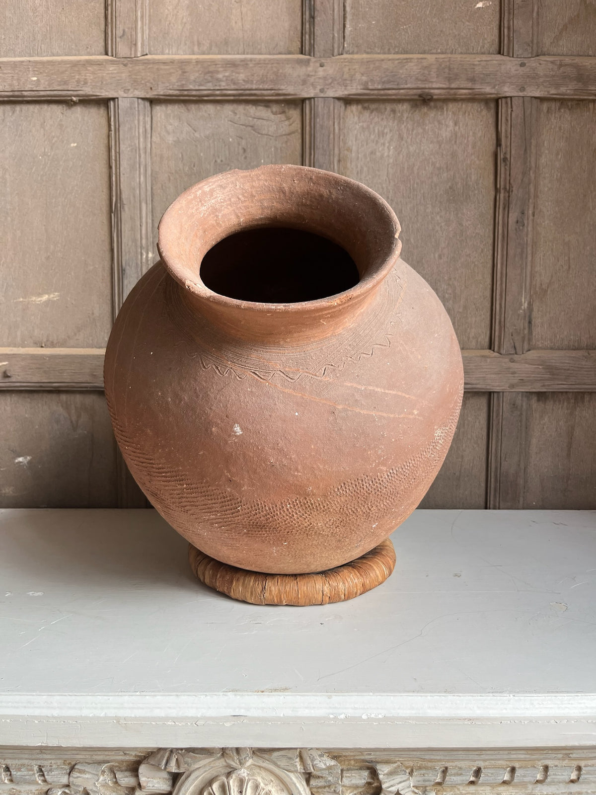 Antique Terracotta Olive Jar