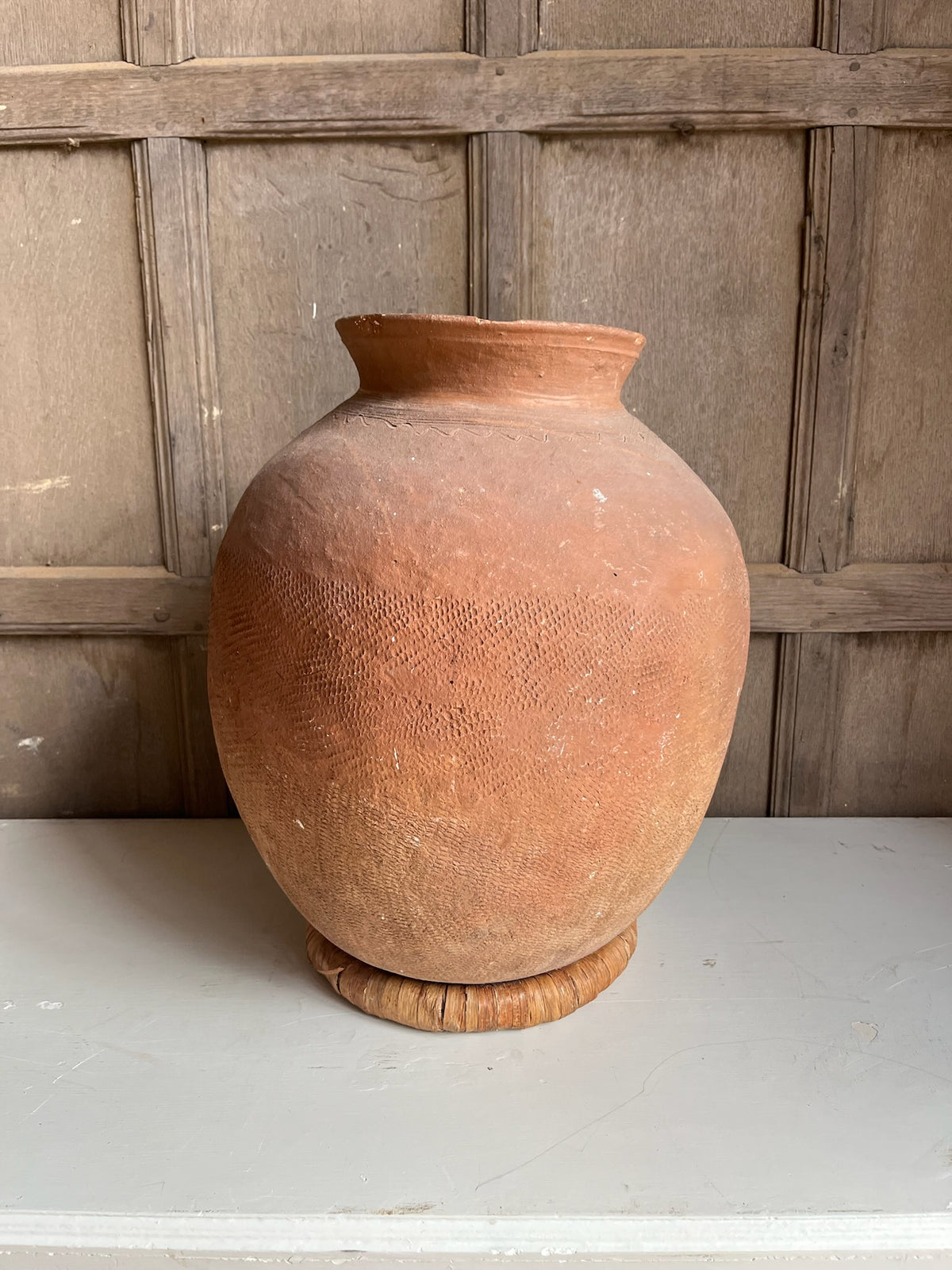 Antique Terracotta Olive Jar