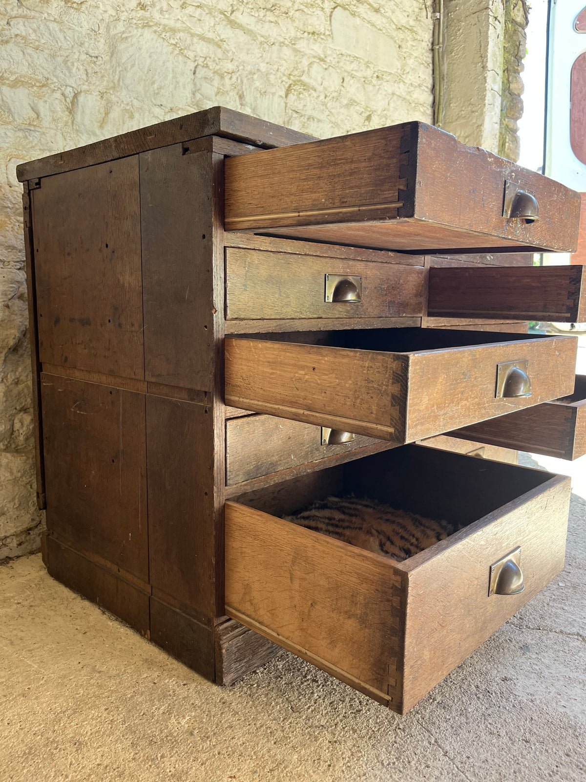 Bank of Drawers