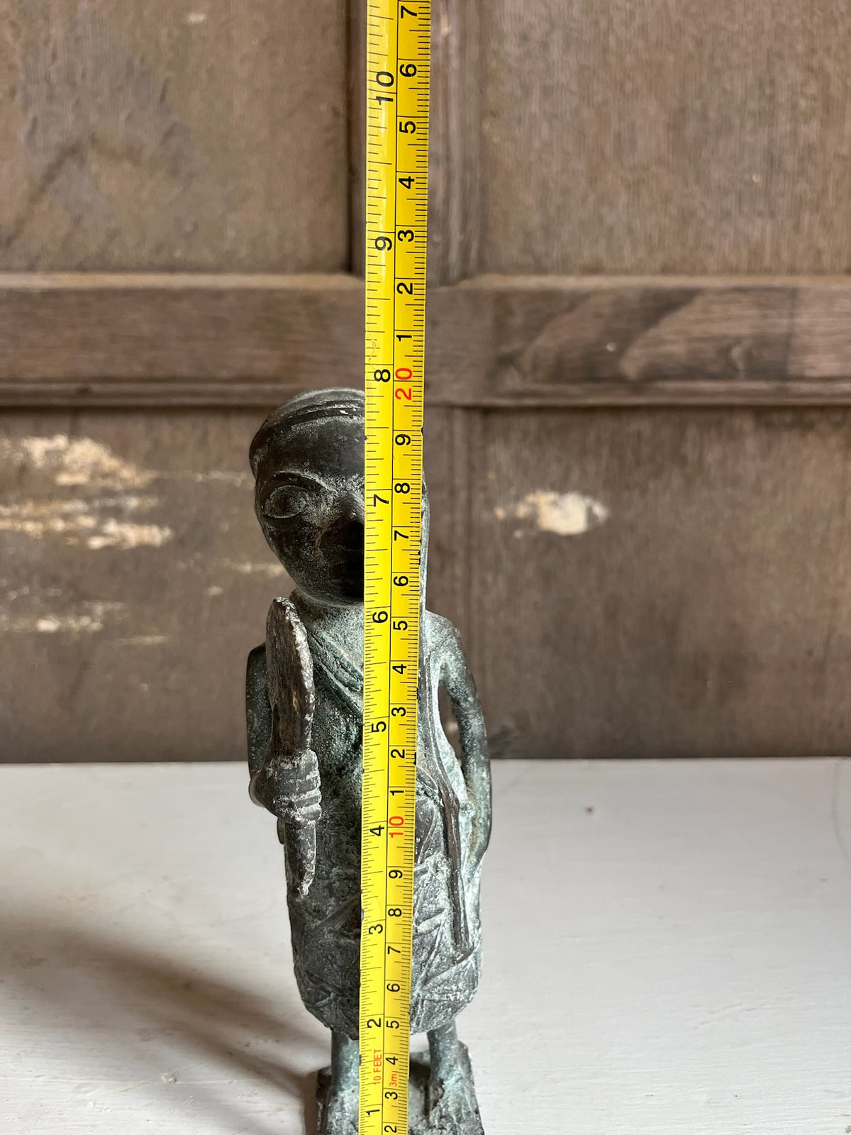 African Bronze Standing Figure