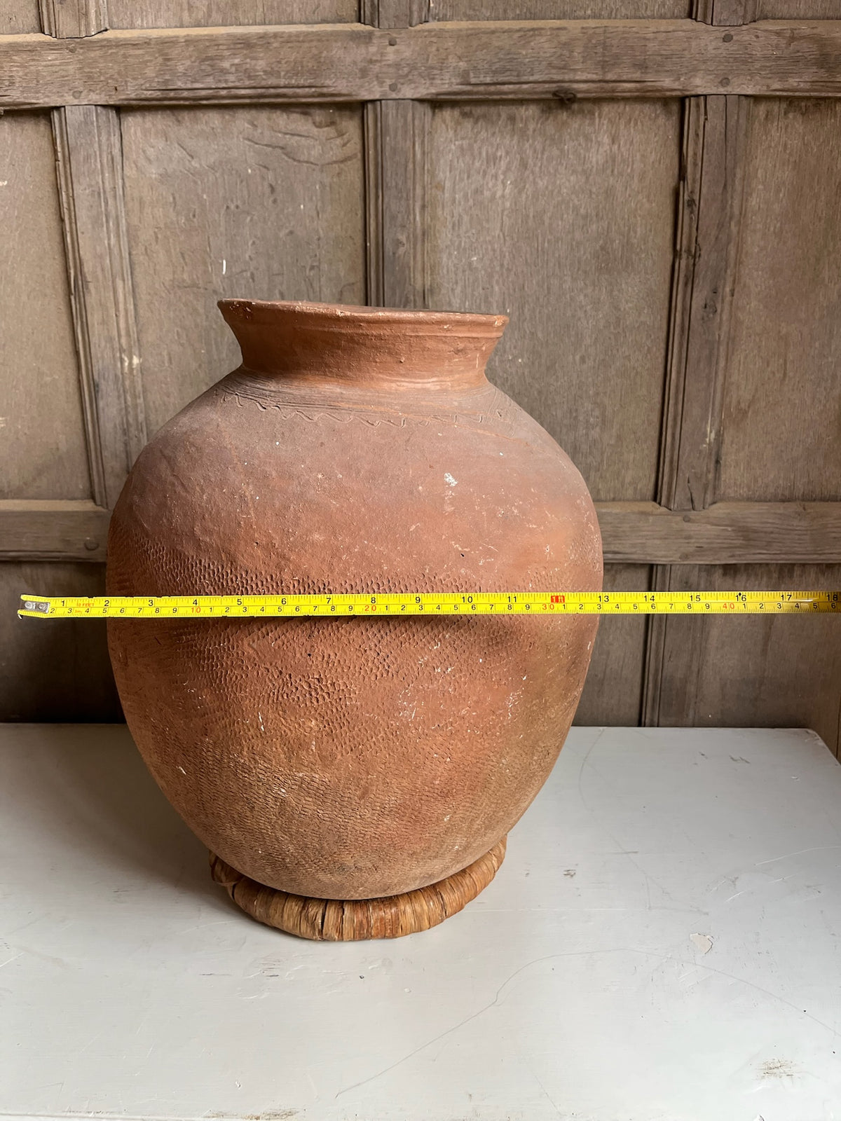 Antique Terracotta Olive Jar