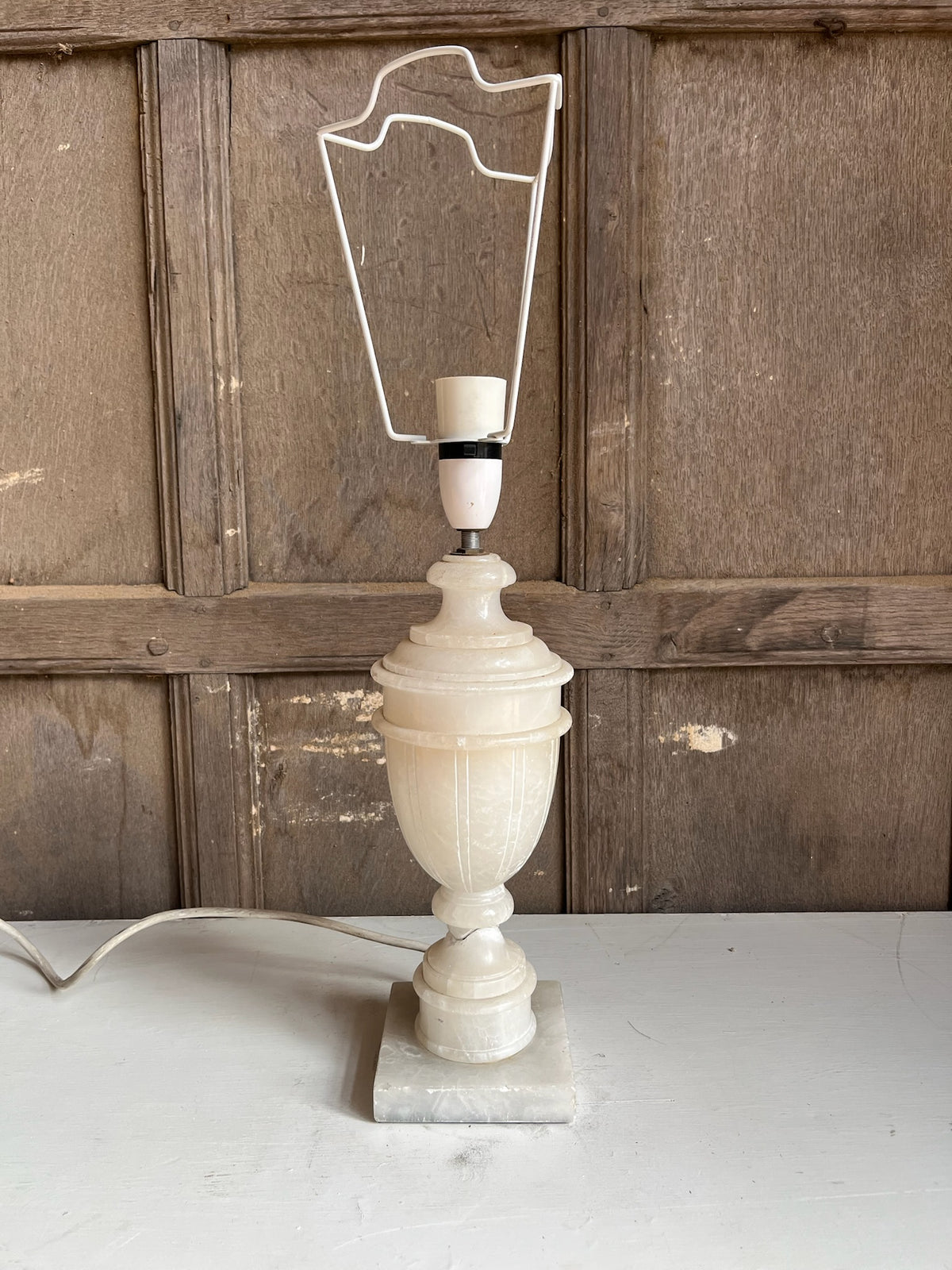 Alabaster Urn Table Lamp
