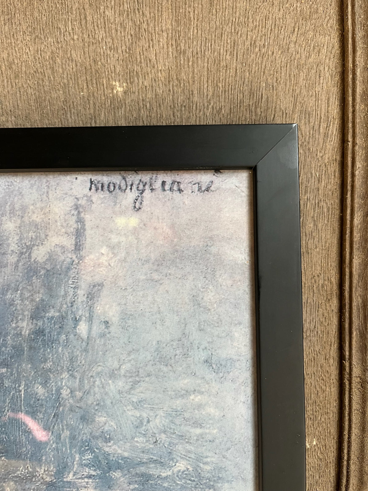Framed Modigliani 'Leopold Zborowski' Print