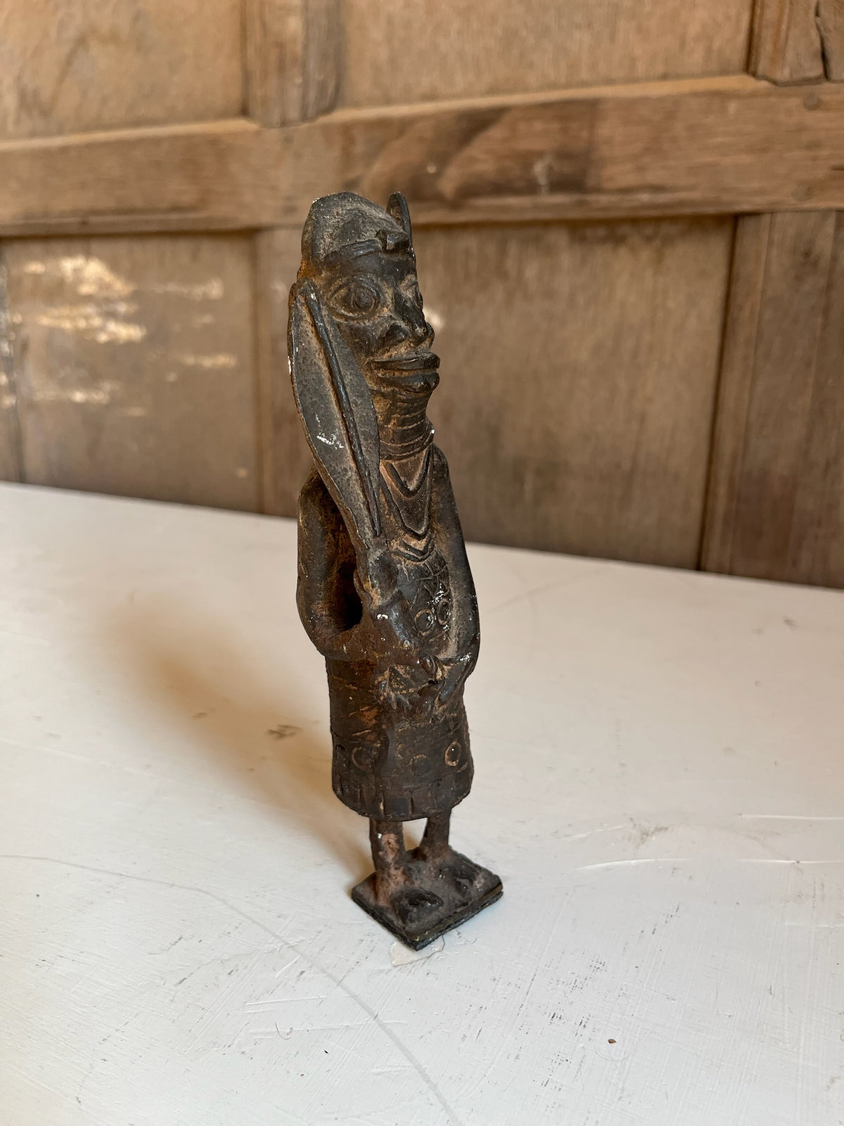 African Bronze Standing Figure II