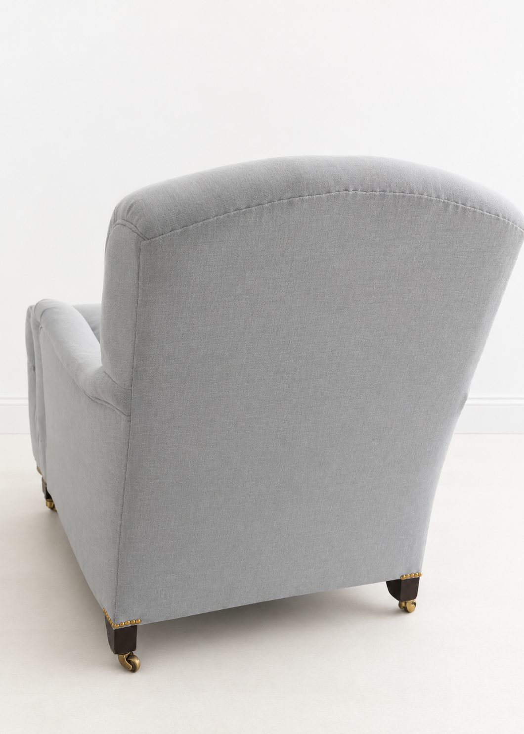 George Smith Medium Size Signature Armchair, Dove Grey