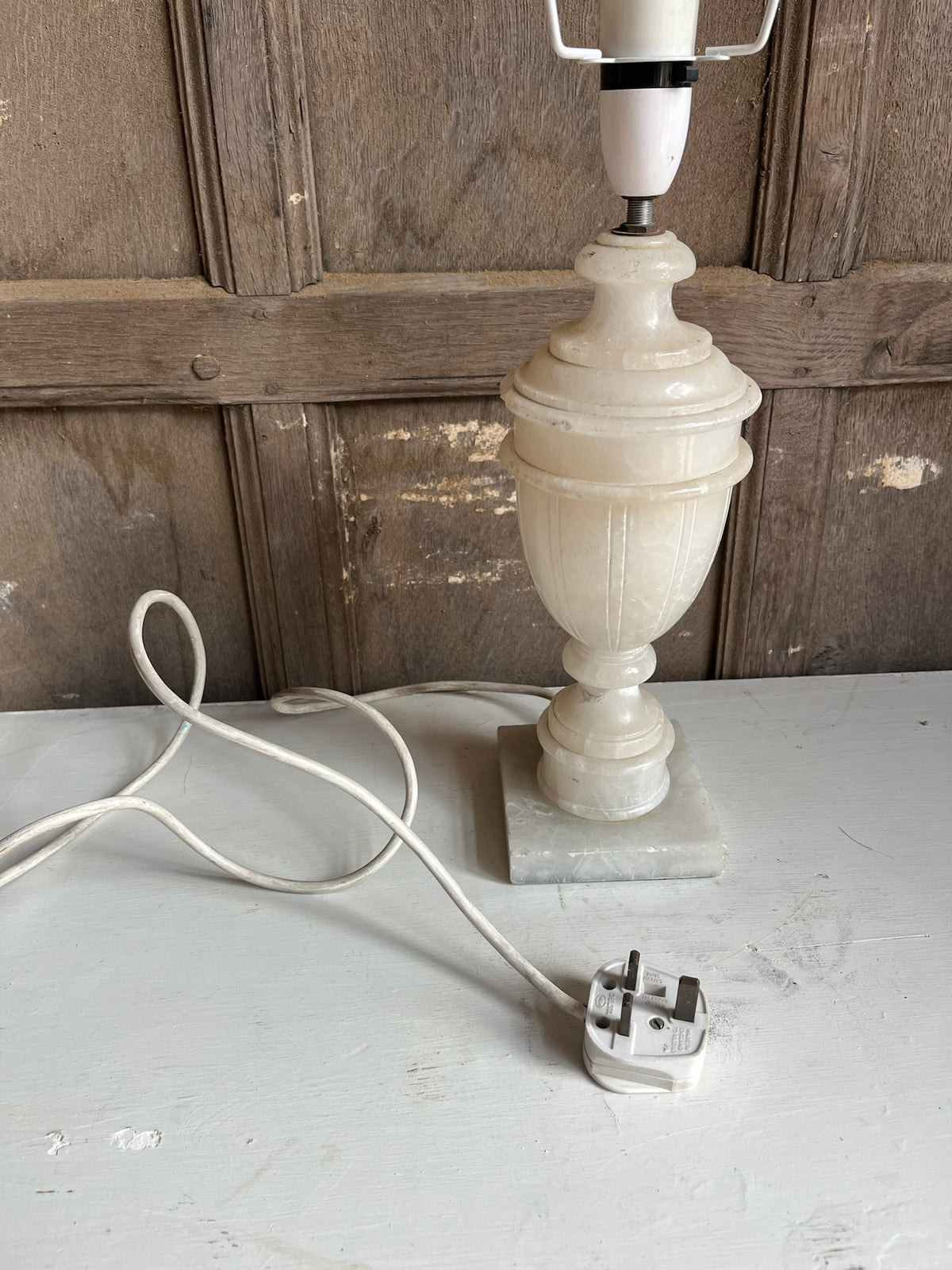 Alabaster Urn Table Lamp