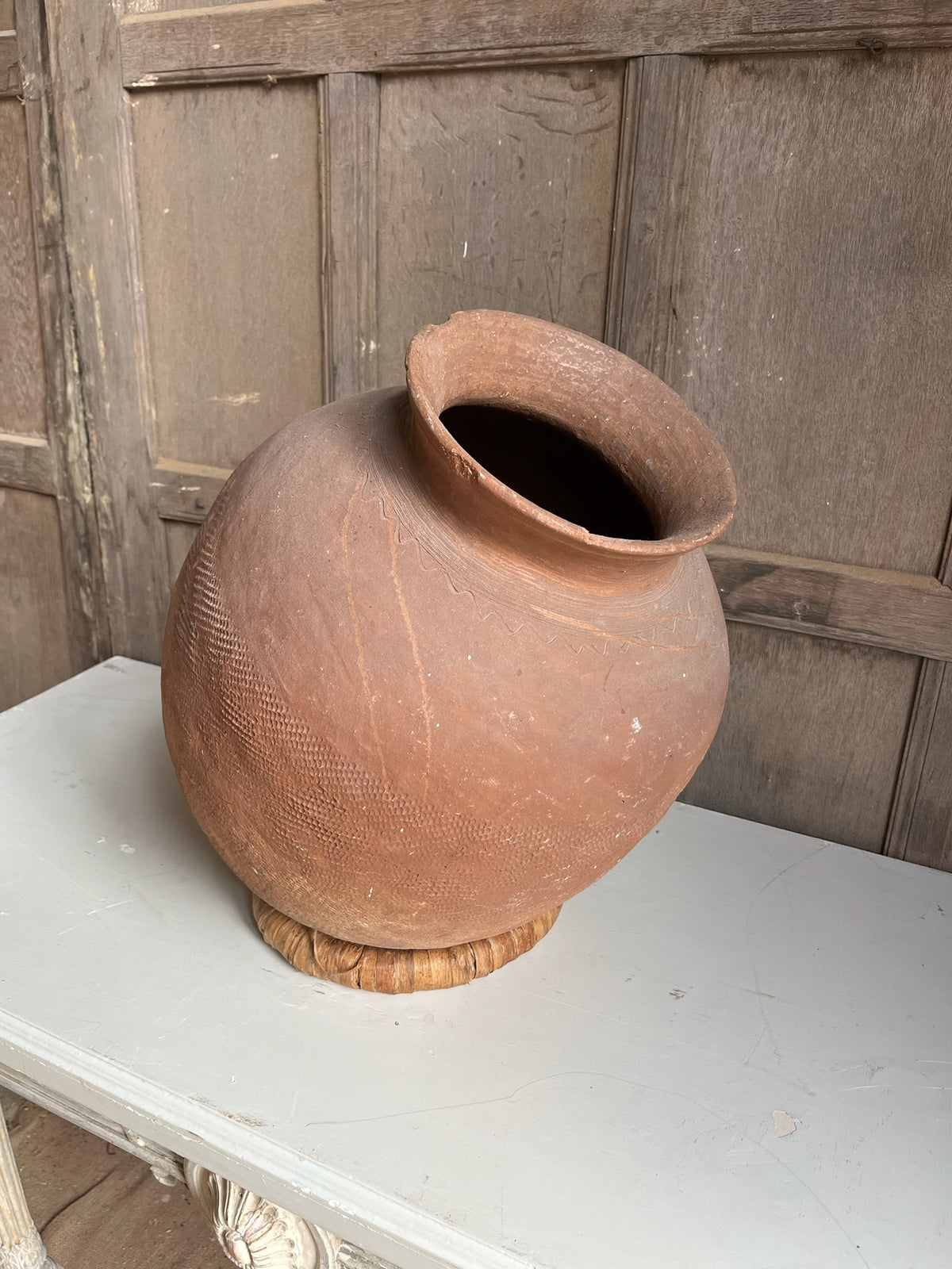 Antique Terracotta Olive Jar