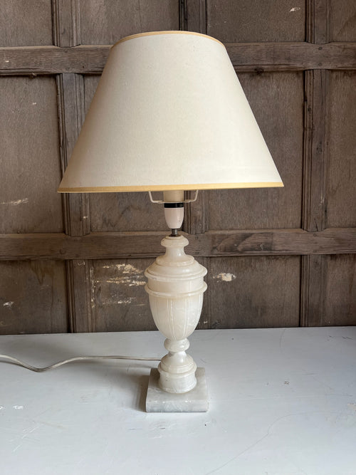Alabaster Urn Table Lamp
