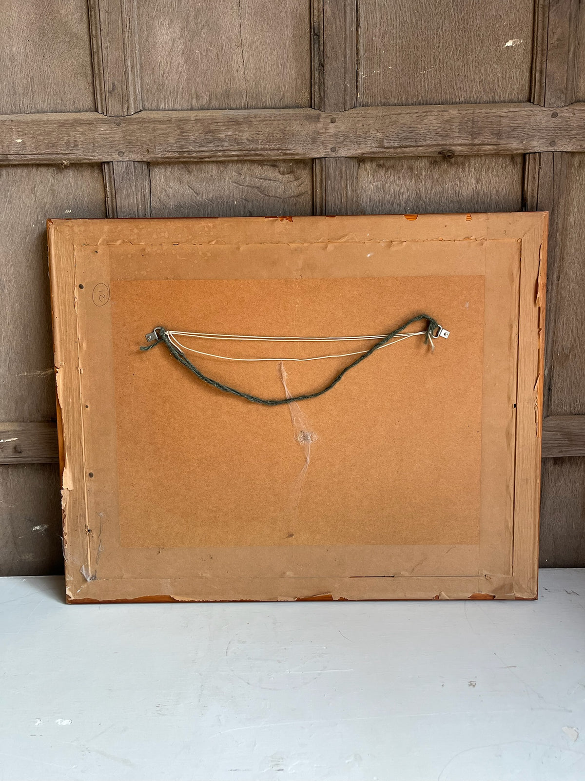 Framed Antique Cairo Mosque Engraving