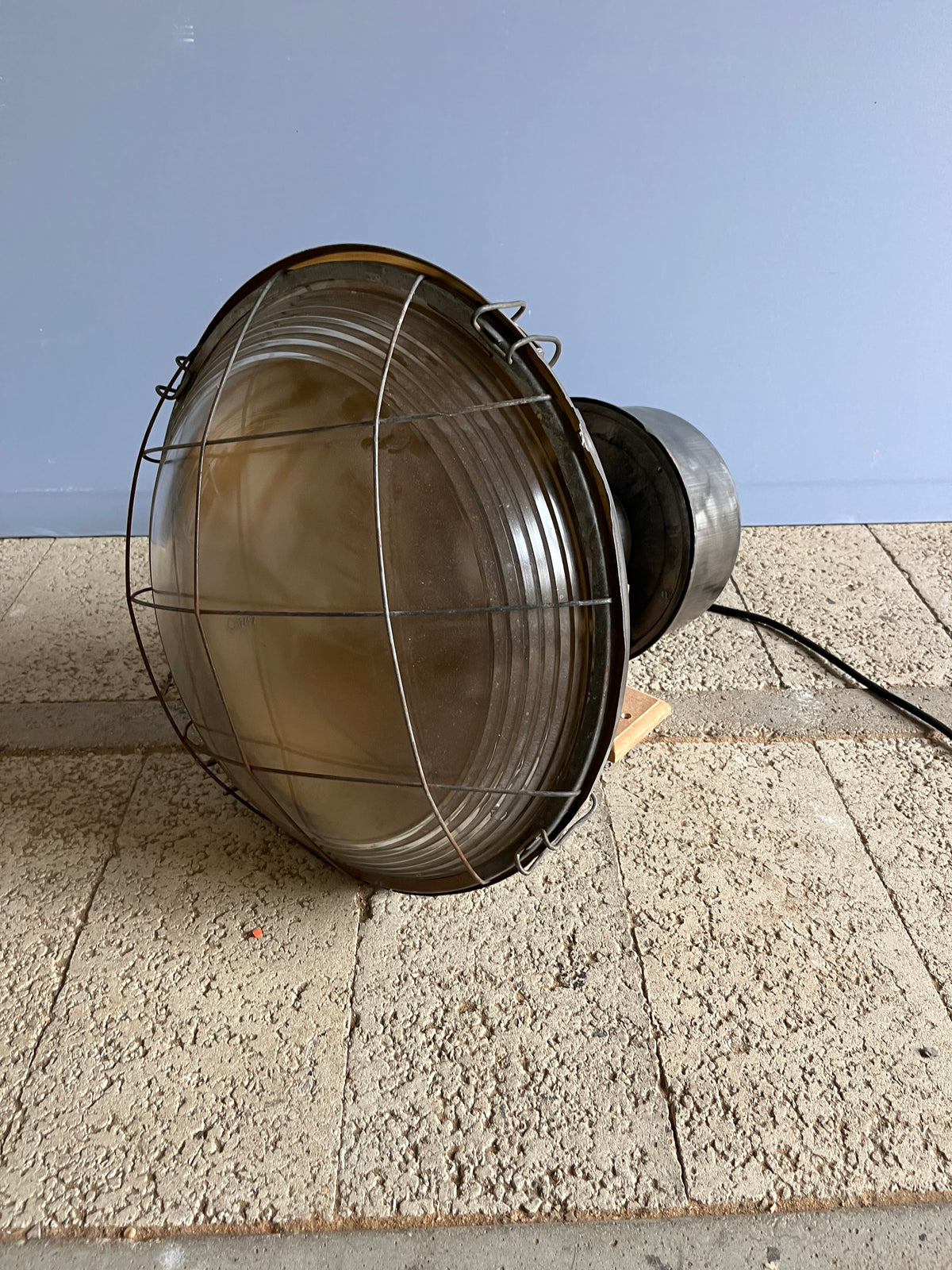 Industrial Caged Factory Pendant Light