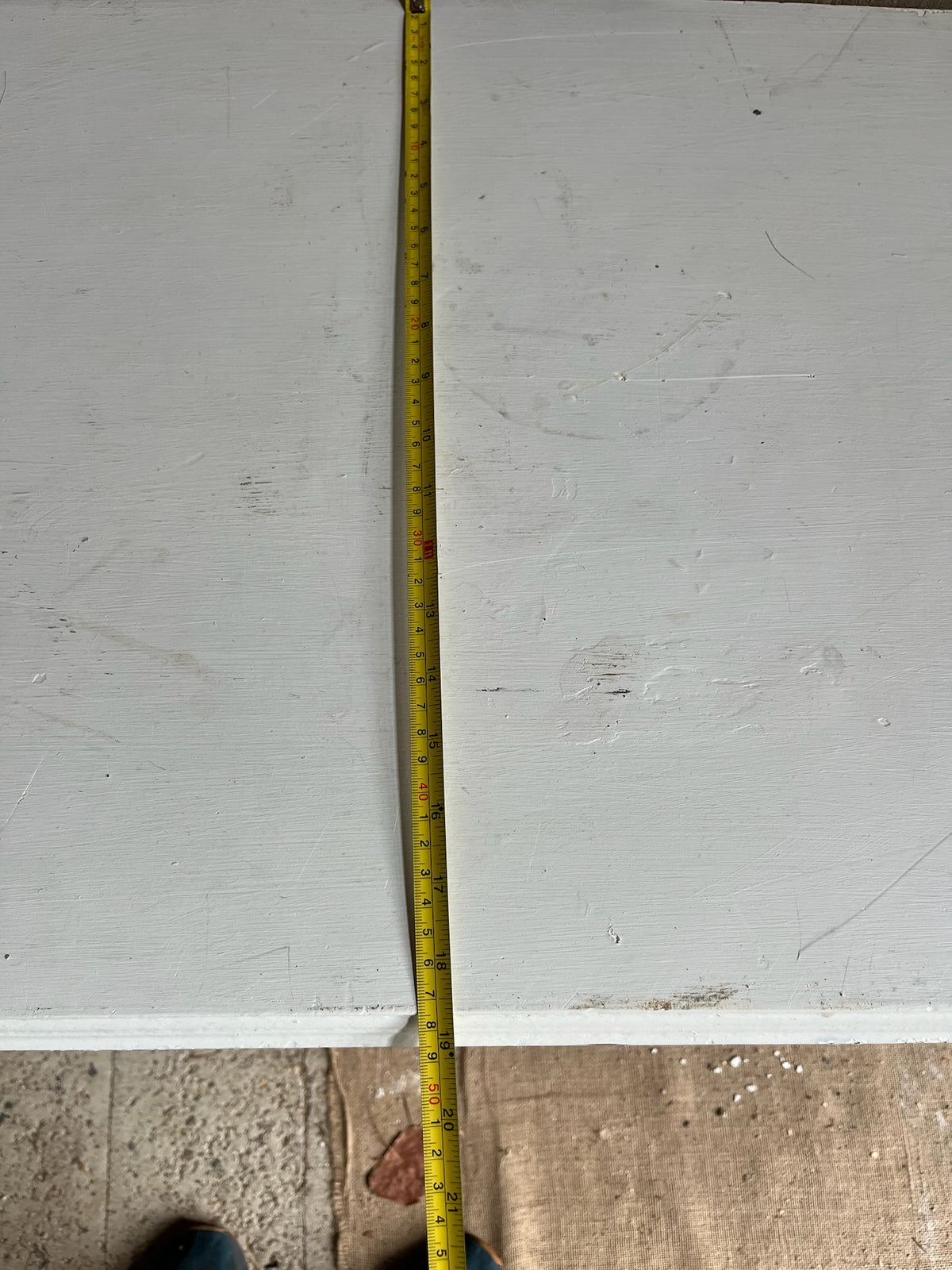 Antique Louis XVI Style Painted Console Table