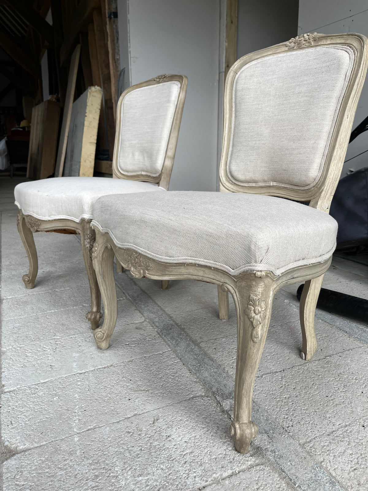Pair of Antique French Chairs