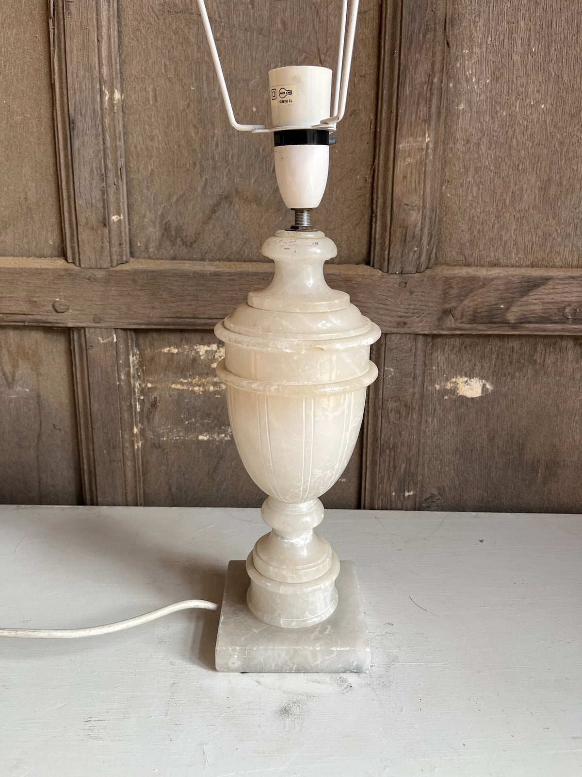 Alabaster Urn Table Lamp
