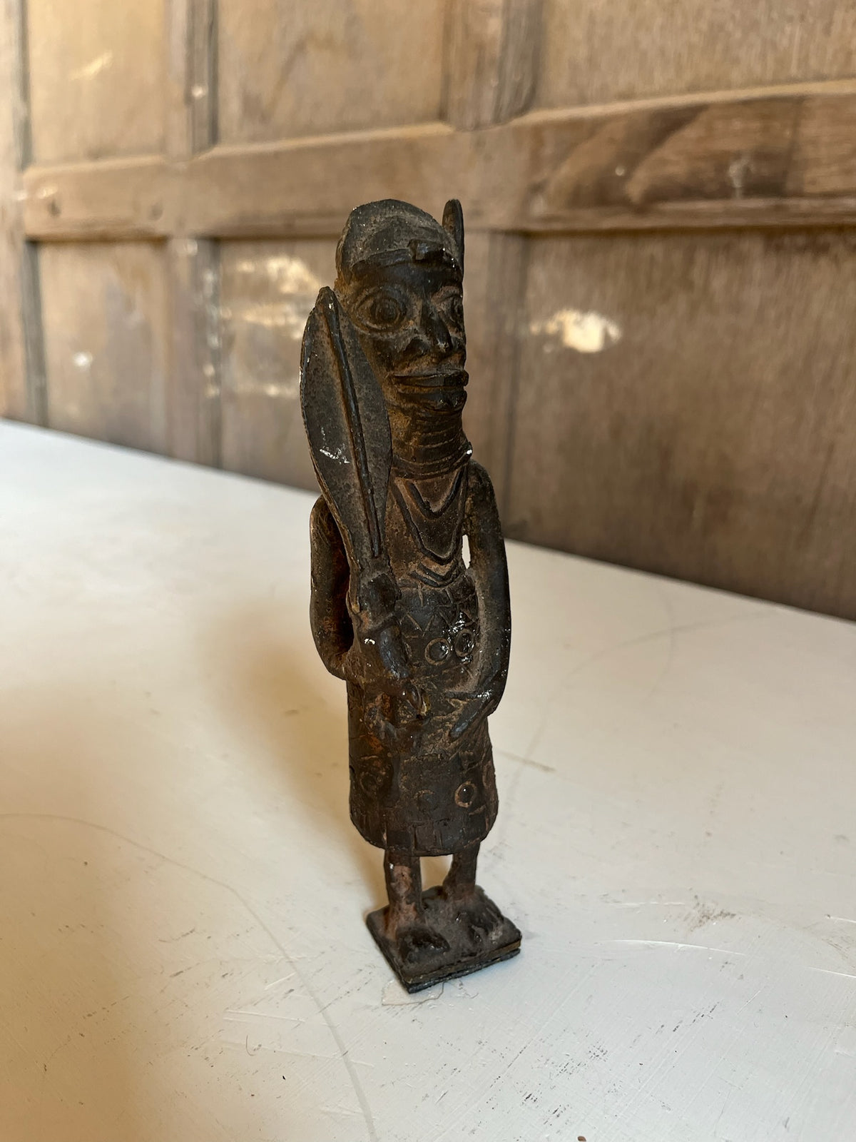 African Bronze Standing Figure II
