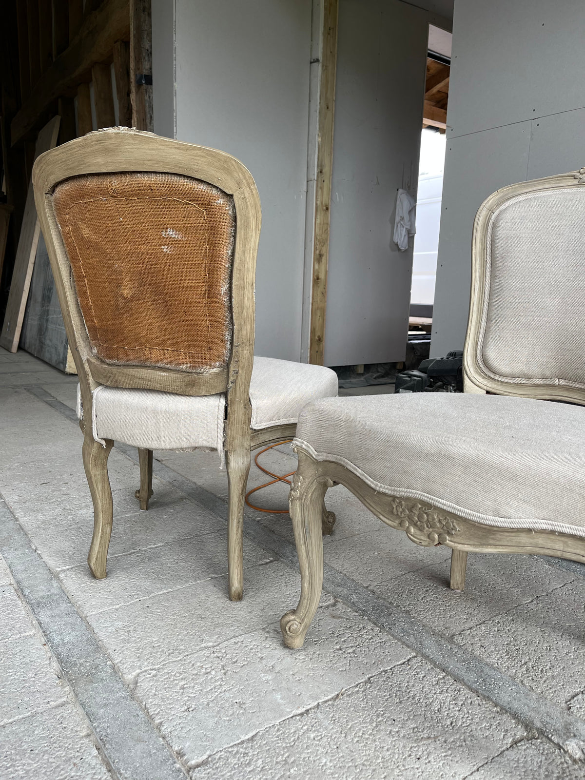 Pair of Antique French Chairs
