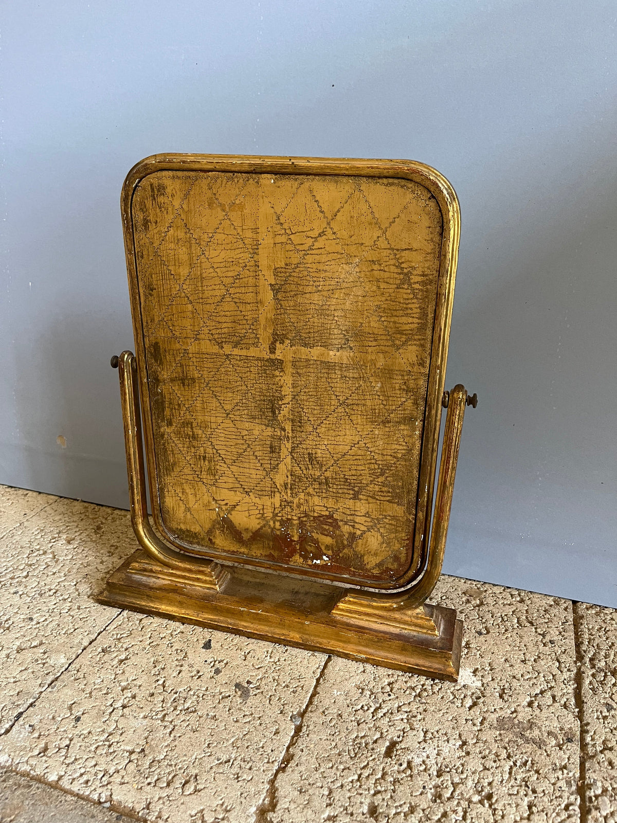 Gilt-Framed Wall Mirror (A)