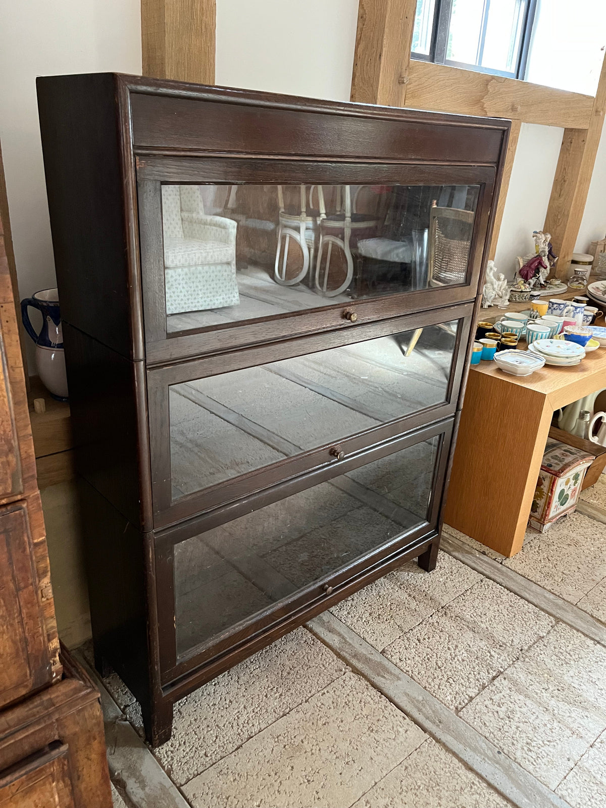 Mahogany Astragal-Glazed Display Cabinet (Gunn)