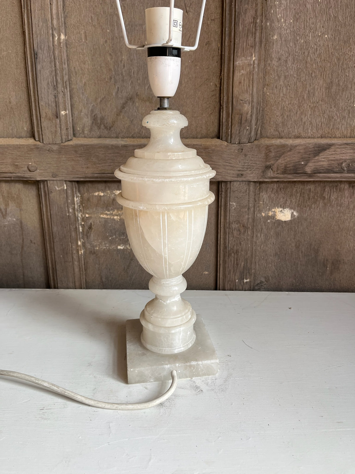 Alabaster Urn Table Lamp