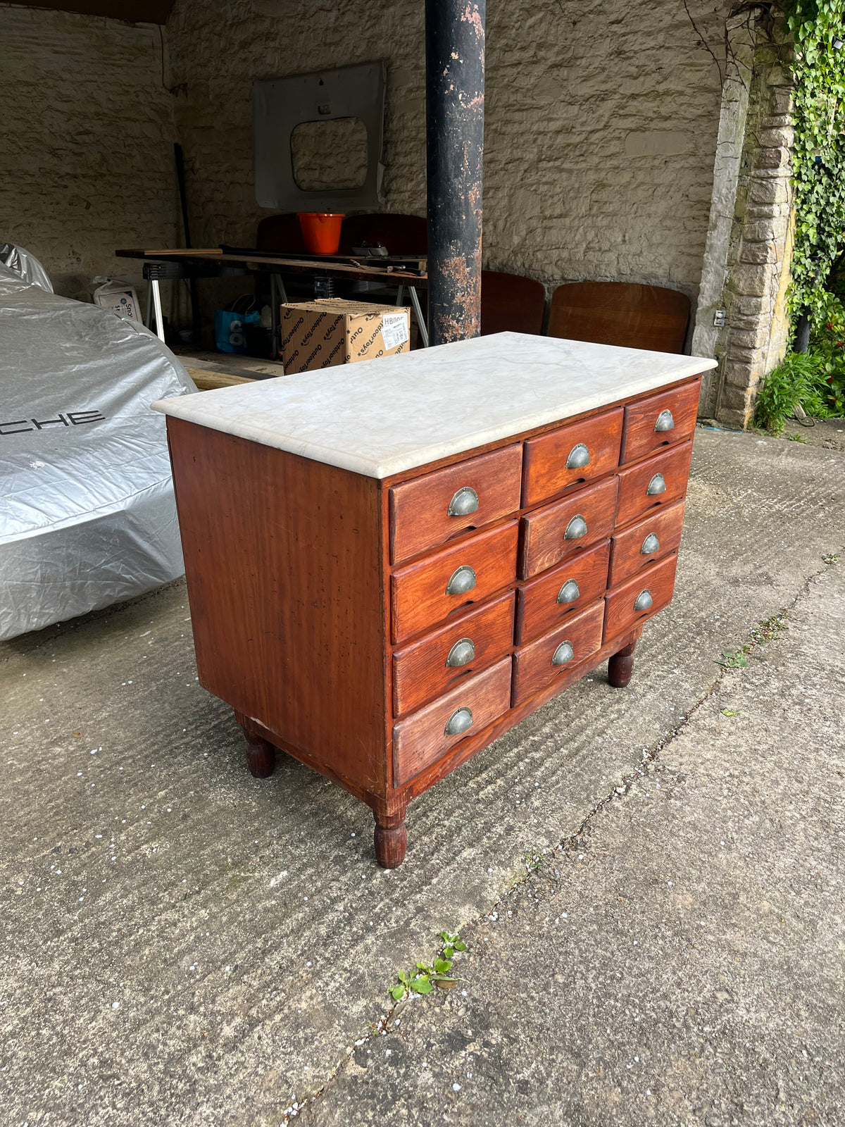 Apothecary Chest & Side Table