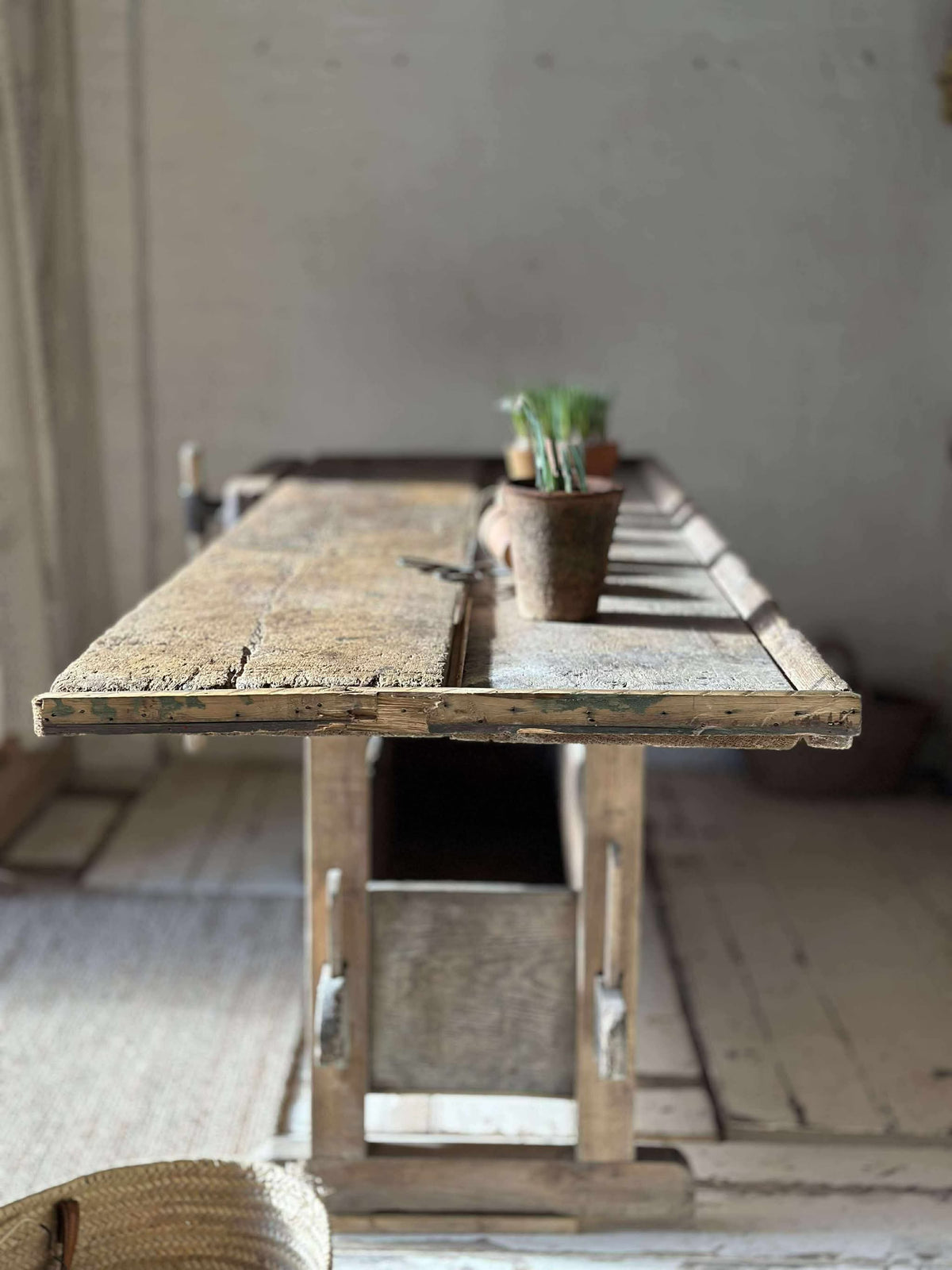 French Workbench Kitchen Island