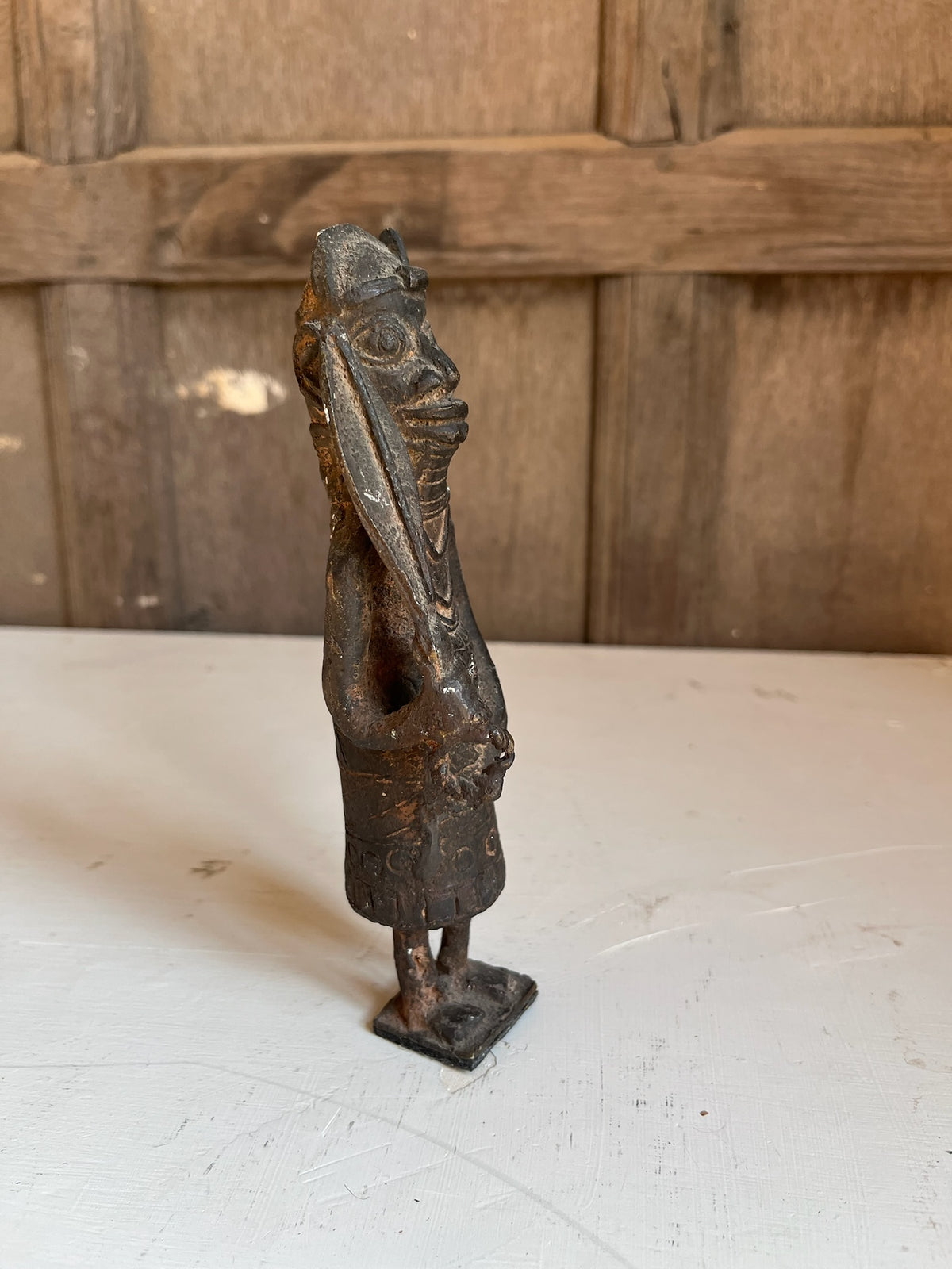African Bronze Standing Figure II