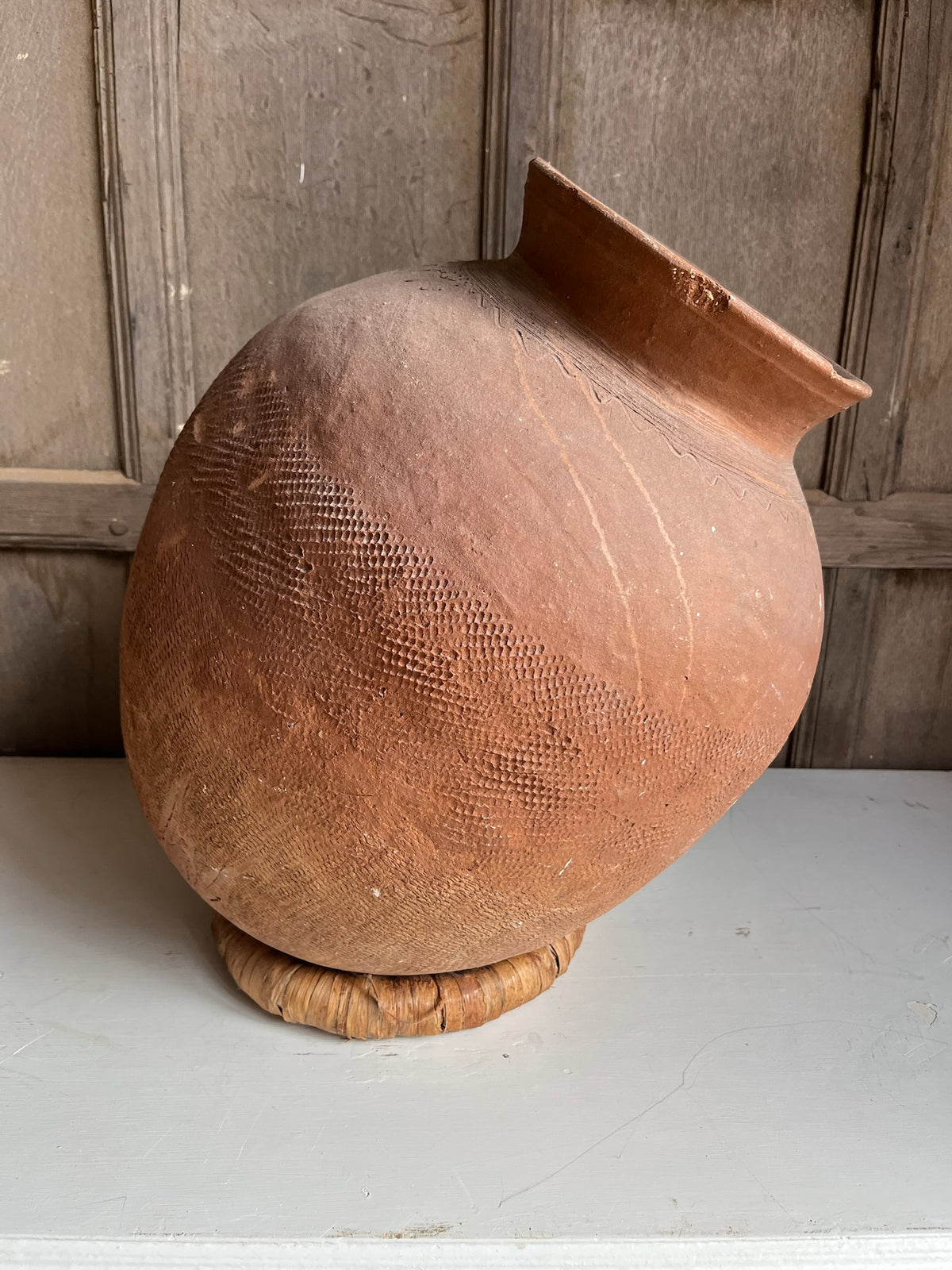 Antique Terracotta Olive Jar