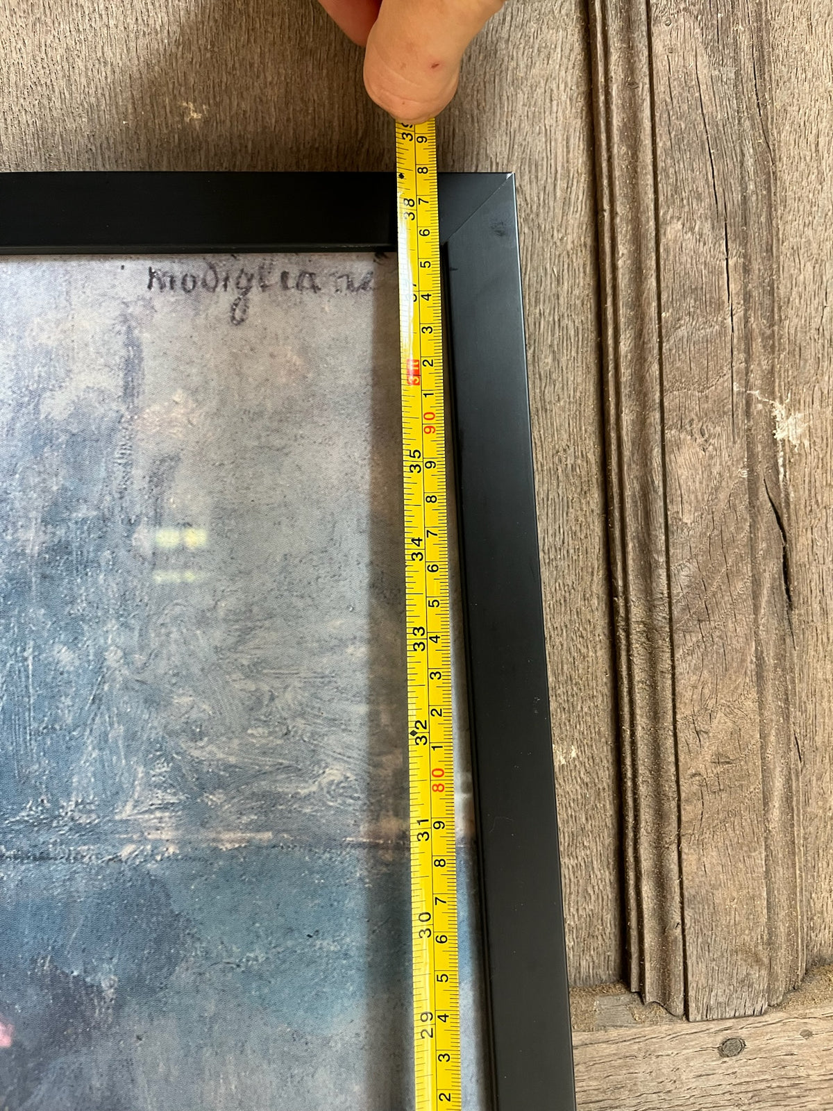 Framed Modigliani 'Leopold Zborowski' Print