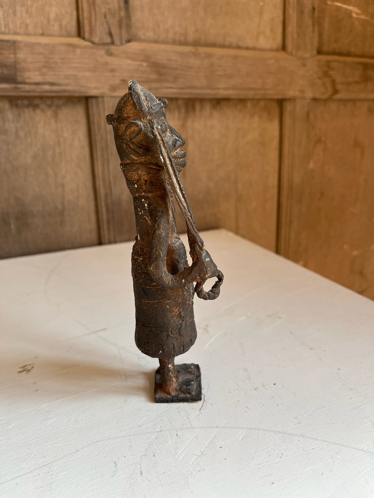 African Bronze Standing Figure II