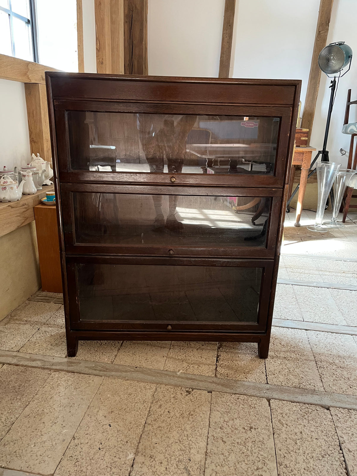 Mahogany Astragal-Glazed Display Cabinet (Gunn)